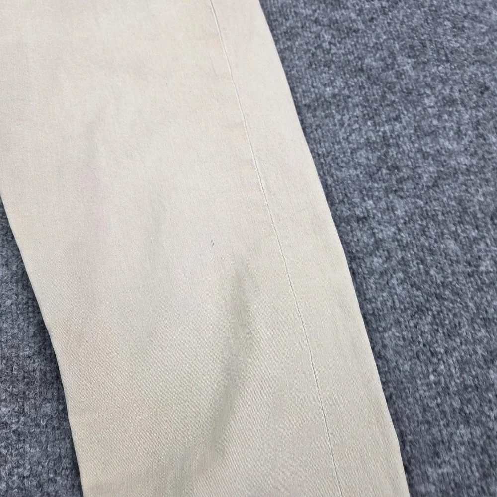 Polo Ralph Lauren Jeans Mens 34x30 Beige Slim Straight‎ Stretch Denim Pants